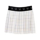 Chantal Skirt Print White - Vieux Jeu