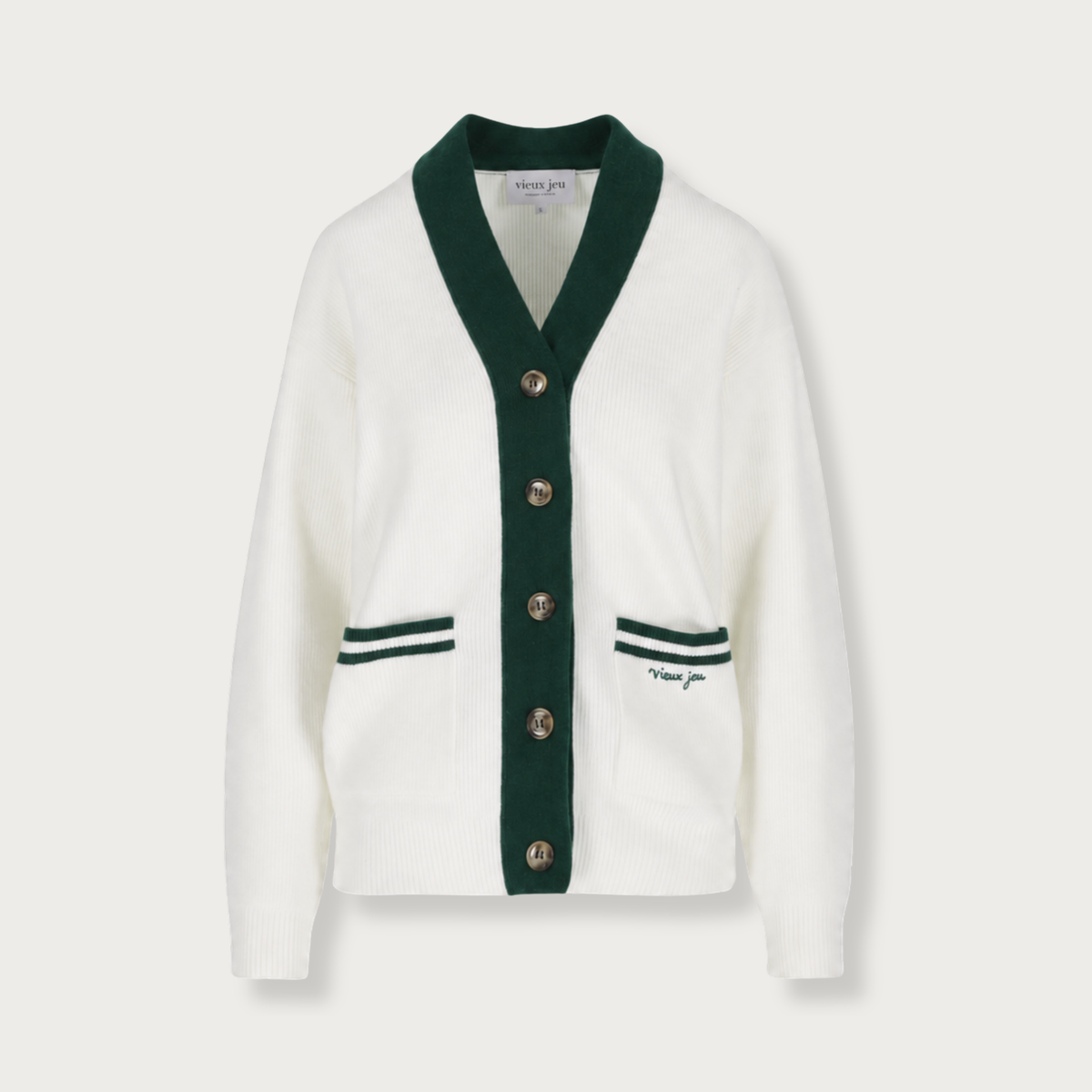 Cream/DarkGreen